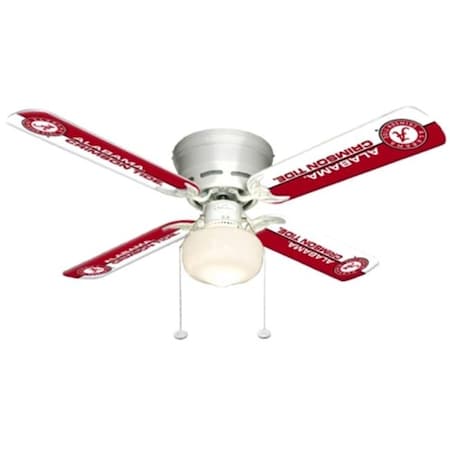 Ceiling Fan Designers Ceiling Fan Designers 7999-ALA New NCAA ALABAMA CRIMSON TIDE 42 in. Ceiling Fan 7999-ALA